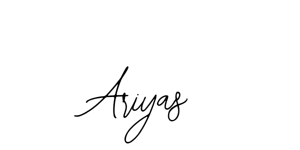 Bearetta-2O07w is a professional signature style that is perfect for those who want to add a touch of class to their signature. It is also a great choice for those who want to make their signature more unique. Get Ariyas name to fancy signature for free. Ariyas signature style 12 images and pictures png