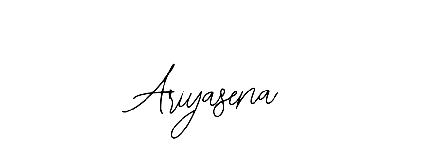 if you are searching for the best signature style for your name Ariyasena. so please give up your signature search. here we have designed multiple signature styles  using Bearetta-2O07w. Ariyasena signature style 12 images and pictures png