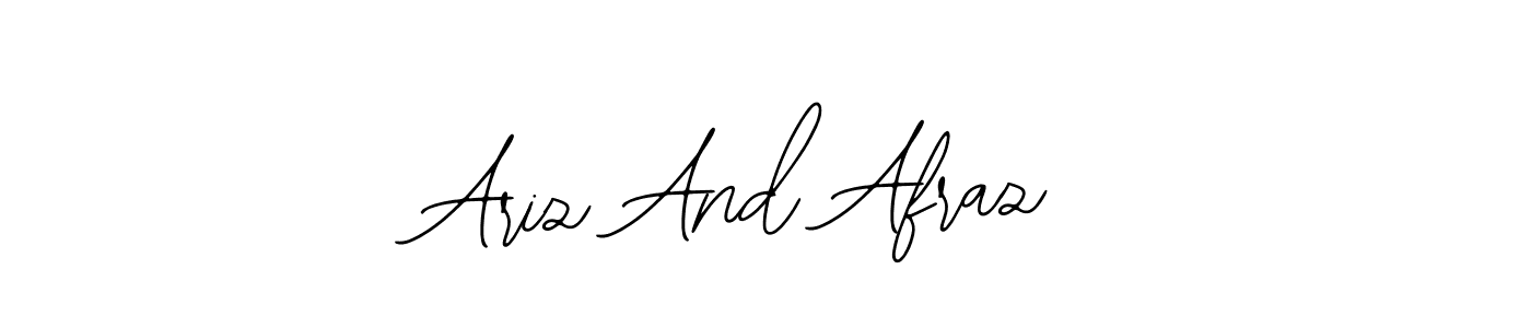 Here are the top 10 professional signature styles for the name Ariz And Afraz. These are the best autograph styles you can use for your name. Ariz And Afraz signature style 12 images and pictures png