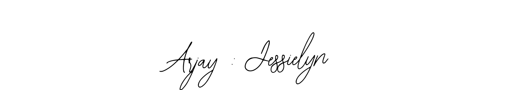 if you are searching for the best signature style for your name Arjay : Jessielyn. so please give up your signature search. here we have designed multiple signature styles  using Bearetta-2O07w. Arjay : Jessielyn signature style 12 images and pictures png