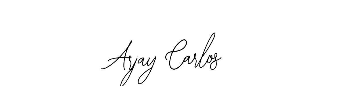 Similarly Bearetta-2O07w is the best handwritten signature design. Signature creator online .You can use it as an online autograph creator for name Arjay Carlos. Arjay Carlos signature style 12 images and pictures png