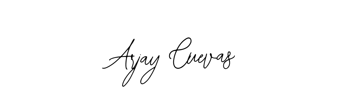 Use a signature maker to create a handwritten signature online. With this signature software, you can design (Bearetta-2O07w) your own signature for name Arjay Cuevas. Arjay Cuevas signature style 12 images and pictures png