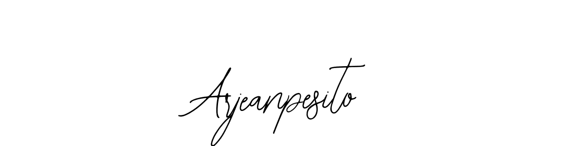 This is the best signature style for the Arjeanpesito name. Also you like these signature font (Bearetta-2O07w). Mix name signature. Arjeanpesito signature style 12 images and pictures png