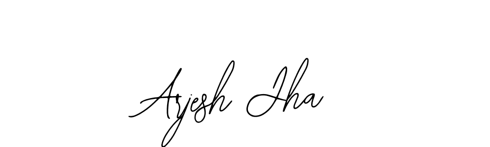 Arjesh Jha stylish signature style. Best Handwritten Sign (Bearetta-2O07w) for my name. Handwritten Signature Collection Ideas for my name Arjesh Jha. Arjesh Jha signature style 12 images and pictures png