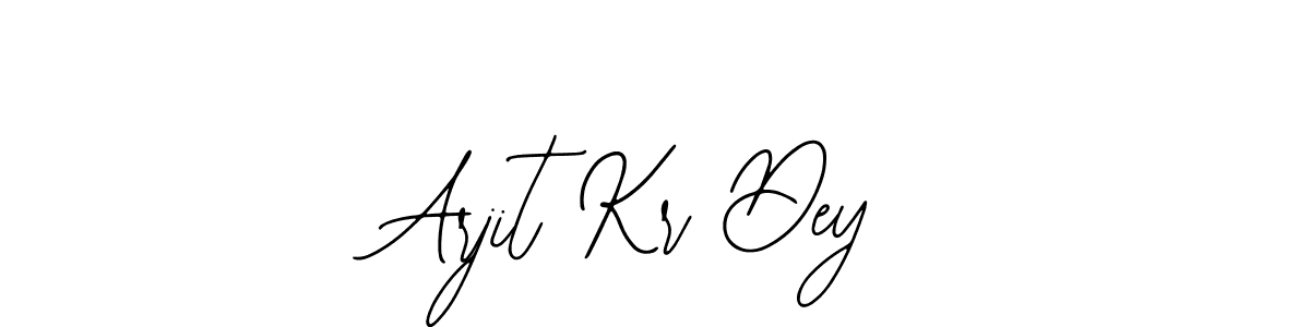 Design your own signature with our free online signature maker. With this signature software, you can create a handwritten (Bearetta-2O07w) signature for name Arjit Kr Dey. Arjit Kr Dey signature style 12 images and pictures png