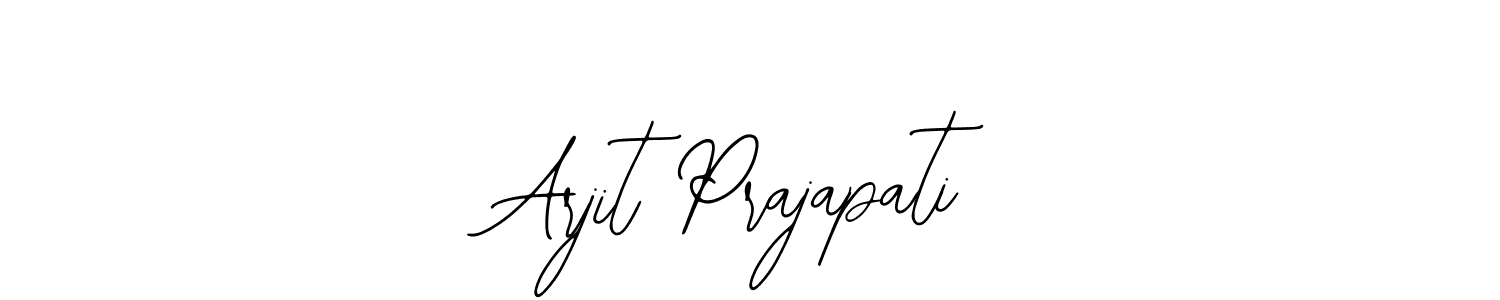 Bearetta-2O07w is a professional signature style that is perfect for those who want to add a touch of class to their signature. It is also a great choice for those who want to make their signature more unique. Get Arjit Prajapati name to fancy signature for free. Arjit Prajapati signature style 12 images and pictures png