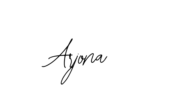 You should practise on your own different ways (Bearetta-2O07w) to write your name (Arjona) in signature. don't let someone else do it for you. Arjona signature style 12 images and pictures png