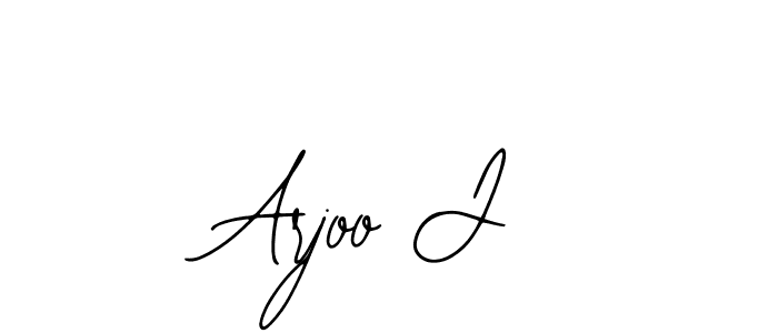 Make a beautiful signature design for name Arjoo J. With this signature (Bearetta-2O07w) style, you can create a handwritten signature for free. Arjoo J signature style 12 images and pictures png