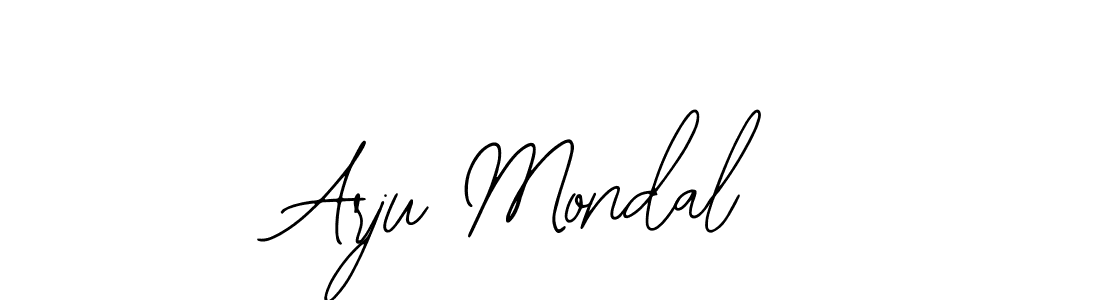 Use a signature maker to create a handwritten signature online. With this signature software, you can design (Bearetta-2O07w) your own signature for name Arju Mondal. Arju Mondal signature style 12 images and pictures png