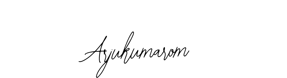 This is the best signature style for the Arjukumarom name. Also you like these signature font (Bearetta-2O07w). Mix name signature. Arjukumarom signature style 12 images and pictures png