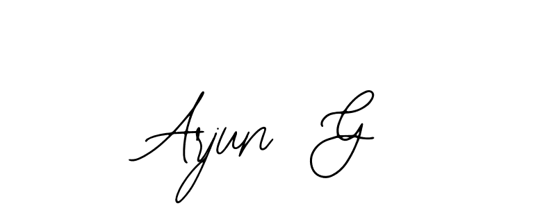 Arjun  G stylish signature style. Best Handwritten Sign (Bearetta-2O07w) for my name. Handwritten Signature Collection Ideas for my name Arjun  G. Arjun  G signature style 12 images and pictures png