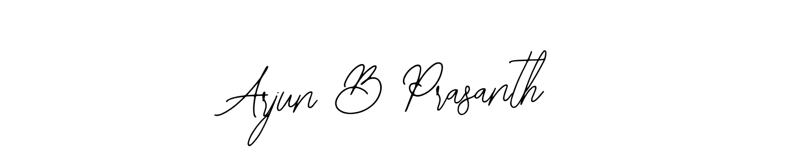 Also we have Arjun B Prasanth name is the best signature style. Create professional handwritten signature collection using Bearetta-2O07w autograph style. Arjun B Prasanth signature style 12 images and pictures png