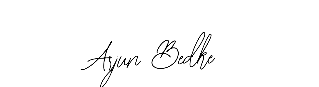 How to make Arjun Bedke signature? Bearetta-2O07w is a professional autograph style. Create handwritten signature for Arjun Bedke name. Arjun Bedke signature style 12 images and pictures png