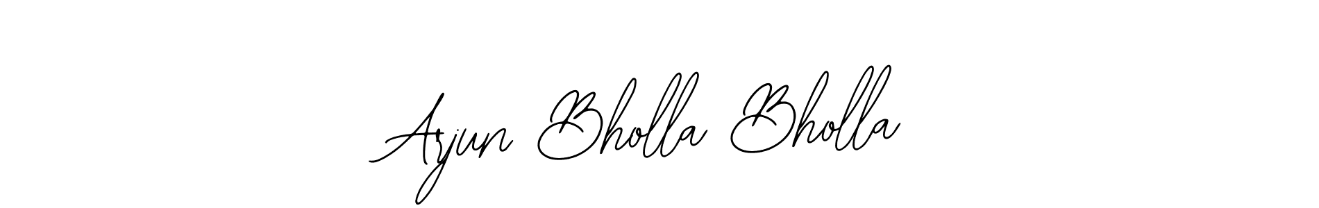 Also we have Arjun Bholla Bholla name is the best signature style. Create professional handwritten signature collection using Bearetta-2O07w autograph style. Arjun Bholla Bholla signature style 12 images and pictures png
