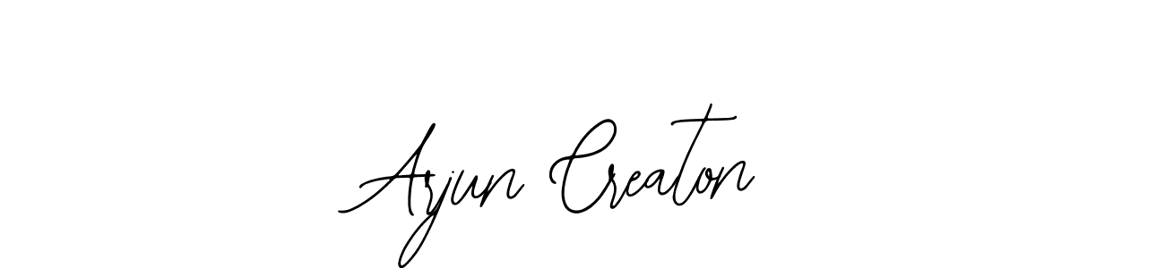 Make a short Arjun Creaton signature style. Manage your documents anywhere anytime using Bearetta-2O07w. Create and add eSignatures, submit forms, share and send files easily. Arjun Creaton signature style 12 images and pictures png
