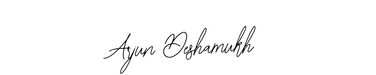 How to make Arjun Deshamukh signature? Bearetta-2O07w is a professional autograph style. Create handwritten signature for Arjun Deshamukh name. Arjun Deshamukh signature style 12 images and pictures png