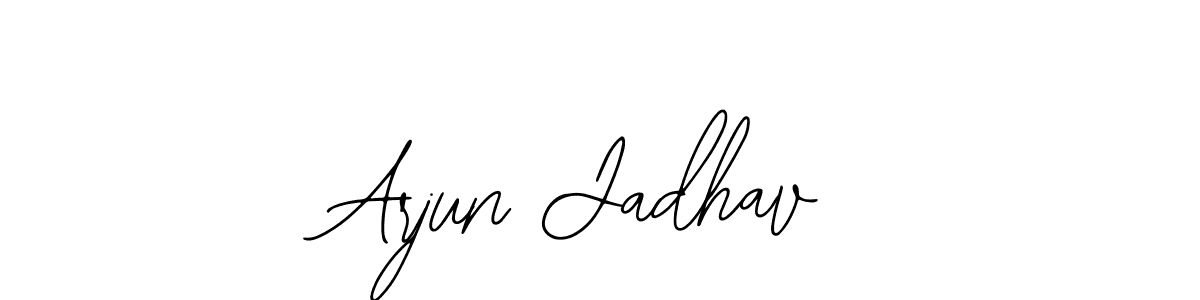 Bearetta-2O07w is a professional signature style that is perfect for those who want to add a touch of class to their signature. It is also a great choice for those who want to make their signature more unique. Get Arjun Jadhav name to fancy signature for free. Arjun Jadhav signature style 12 images and pictures png
