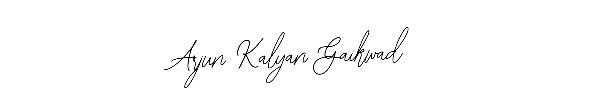It looks lik you need a new signature style for name Arjun Kalyan Gaikwad. Design unique handwritten (Bearetta-2O07w) signature with our free signature maker in just a few clicks. Arjun Kalyan Gaikwad signature style 12 images and pictures png