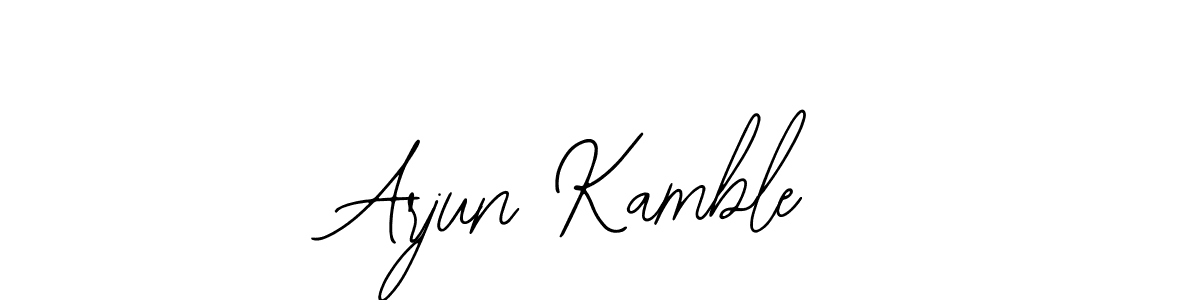 Also You can easily find your signature by using the search form. We will create Arjun Kamble name handwritten signature images for you free of cost using Bearetta-2O07w sign style. Arjun Kamble signature style 12 images and pictures png