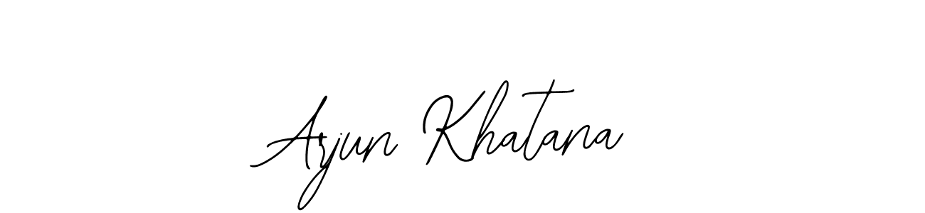Make a beautiful signature design for name Arjun Khatana. Use this online signature maker to create a handwritten signature for free. Arjun Khatana signature style 12 images and pictures png
