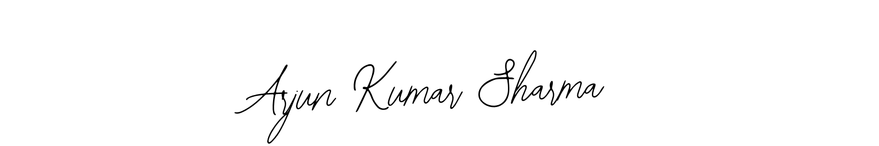 How to make Arjun Kumar Sharma name signature. Use Bearetta-2O07w style for creating short signs online. This is the latest handwritten sign. Arjun Kumar Sharma signature style 12 images and pictures png