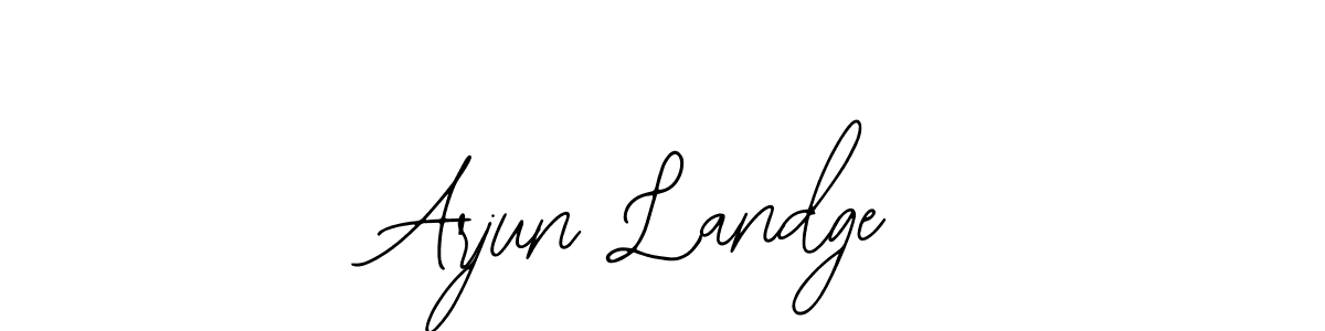 Create a beautiful signature design for name Arjun Landge. With this signature (Bearetta-2O07w) fonts, you can make a handwritten signature for free. Arjun Landge signature style 12 images and pictures png