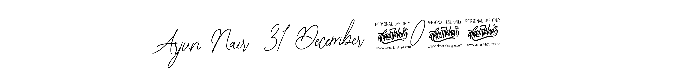 How to Draw Arjun Nair  31 December 2024 signature style? Bearetta-2O07w is a latest design signature styles for name Arjun Nair  31 December 2024. Arjun Nair  31 December 2024 signature style 12 images and pictures png