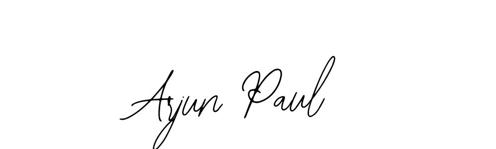How to make Arjun Paul signature? Bearetta-2O07w is a professional autograph style. Create handwritten signature for Arjun Paul name. Arjun Paul signature style 12 images and pictures png