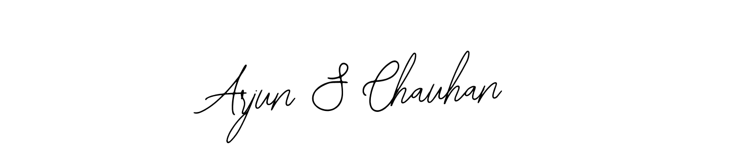 Make a beautiful signature design for name Arjun S Chauhan. With this signature (Bearetta-2O07w) style, you can create a handwritten signature for free. Arjun S Chauhan signature style 12 images and pictures png