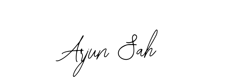 Bearetta-2O07w is a professional signature style that is perfect for those who want to add a touch of class to their signature. It is also a great choice for those who want to make their signature more unique. Get Arjun Sah name to fancy signature for free. Arjun Sah signature style 12 images and pictures png