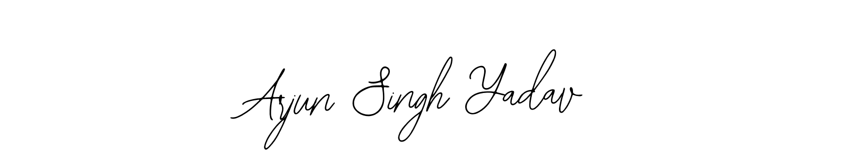 Use a signature maker to create a handwritten signature online. With this signature software, you can design (Bearetta-2O07w) your own signature for name Arjun Singh Yadav. Arjun Singh Yadav signature style 12 images and pictures png