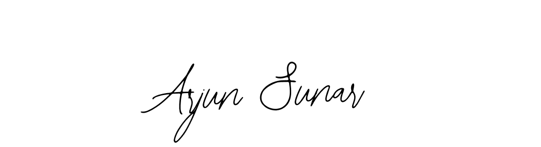 How to Draw Arjun Sunar signature style? Bearetta-2O07w is a latest design signature styles for name Arjun Sunar. Arjun Sunar signature style 12 images and pictures png