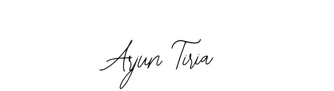 if you are searching for the best signature style for your name Arjun Tiria. so please give up your signature search. here we have designed multiple signature styles  using Bearetta-2O07w. Arjun Tiria signature style 12 images and pictures png