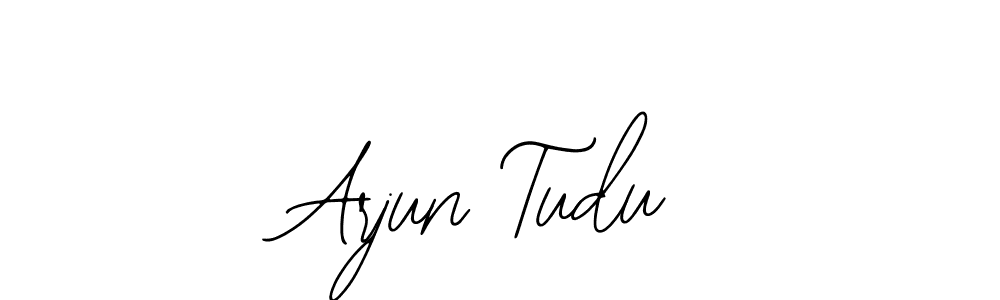 if you are searching for the best signature style for your name Arjun Tudu. so please give up your signature search. here we have designed multiple signature styles  using Bearetta-2O07w. Arjun Tudu signature style 12 images and pictures png