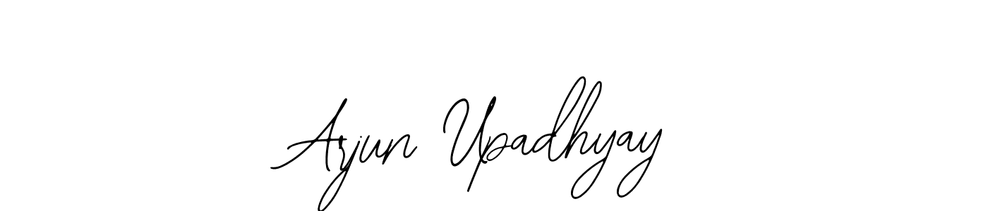 Also You can easily find your signature by using the search form. We will create Arjun Upadhyay name handwritten signature images for you free of cost using Bearetta-2O07w sign style. Arjun Upadhyay signature style 12 images and pictures png