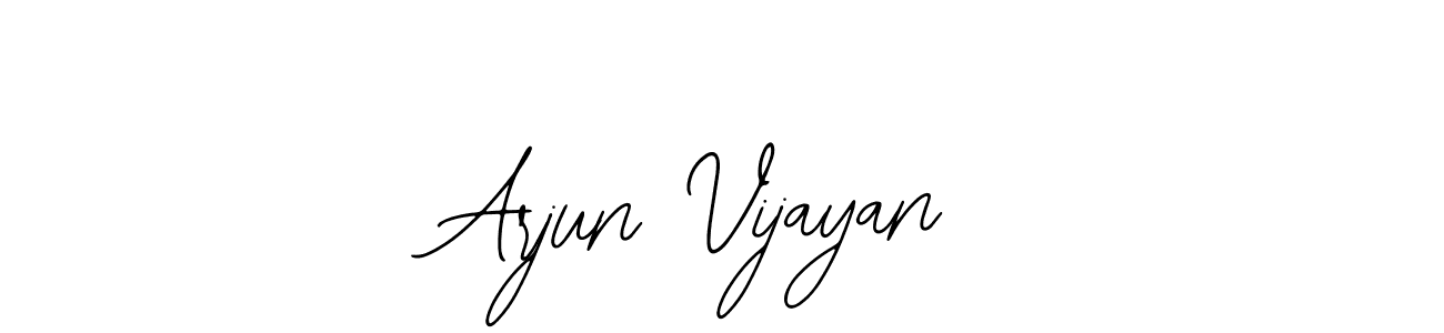 Also You can easily find your signature by using the search form. We will create Arjun Vijayan name handwritten signature images for you free of cost using Bearetta-2O07w sign style. Arjun Vijayan signature style 12 images and pictures png