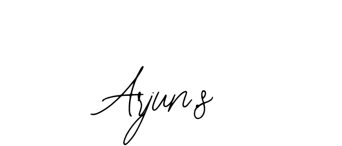 Make a beautiful signature design for name Arjun.s. Use this online signature maker to create a handwritten signature for free. Arjun.s signature style 12 images and pictures png