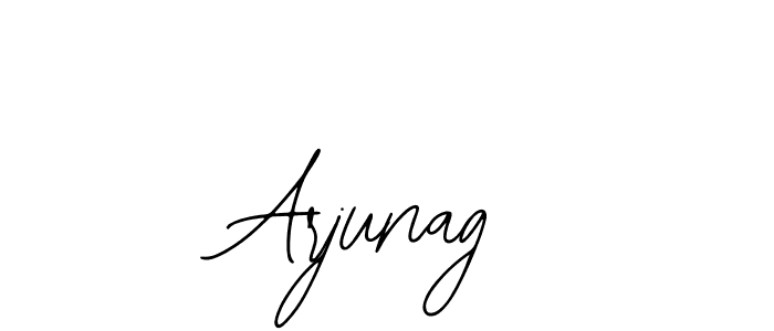 Make a beautiful signature design for name Arjunag. With this signature (Bearetta-2O07w) style, you can create a handwritten signature for free. Arjunag signature style 12 images and pictures png