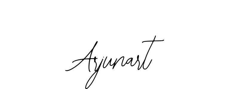 Design your own signature with our free online signature maker. With this signature software, you can create a handwritten (Bearetta-2O07w) signature for name Arjunart. Arjunart signature style 12 images and pictures png