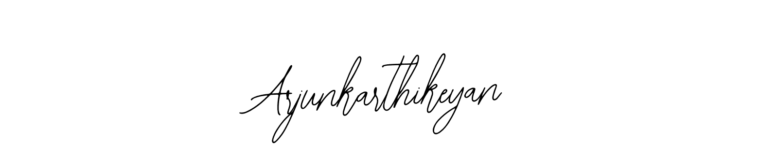 Design your own signature with our free online signature maker. With this signature software, you can create a handwritten (Bearetta-2O07w) signature for name Arjunkarthikeyan. Arjunkarthikeyan signature style 12 images and pictures png