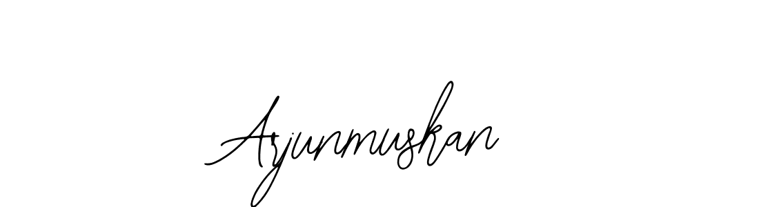 Design your own signature with our free online signature maker. With this signature software, you can create a handwritten (Bearetta-2O07w) signature for name Arjunmuskan. Arjunmuskan signature style 12 images and pictures png