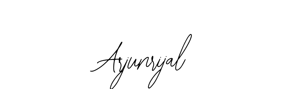 The best way (Bearetta-2O07w) to make a short signature is to pick only two or three words in your name. The name Arjunrijal include a total of six letters. For converting this name. Arjunrijal signature style 12 images and pictures png