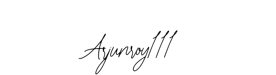 Arjunroy111 stylish signature style. Best Handwritten Sign (Bearetta-2O07w) for my name. Handwritten Signature Collection Ideas for my name Arjunroy111. Arjunroy111 signature style 12 images and pictures png