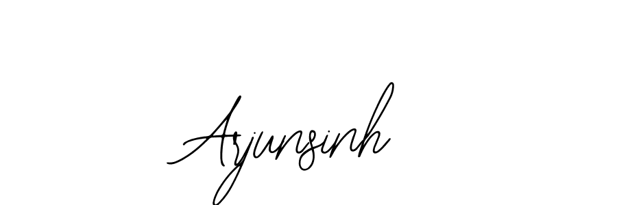 Make a beautiful signature design for name Arjunsinh. With this signature (Bearetta-2O07w) style, you can create a handwritten signature for free. Arjunsinh signature style 12 images and pictures png