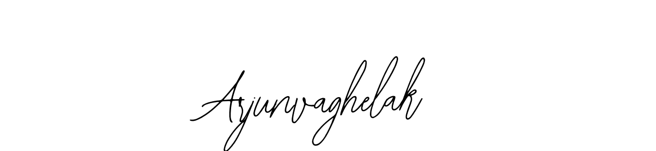 Arjunvaghelak stylish signature style. Best Handwritten Sign (Bearetta-2O07w) for my name. Handwritten Signature Collection Ideas for my name Arjunvaghelak. Arjunvaghelak signature style 12 images and pictures png