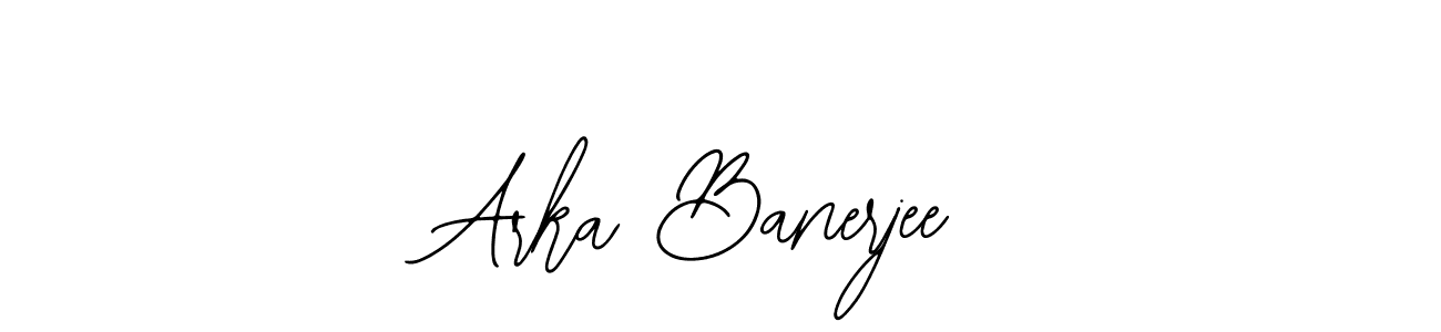 Make a beautiful signature design for name Arka Banerjee. Use this online signature maker to create a handwritten signature for free. Arka Banerjee signature style 12 images and pictures png