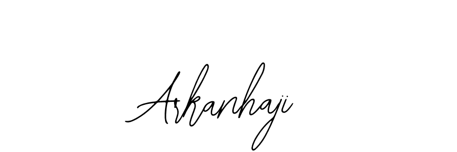 Make a beautiful signature design for name Arkanhaji. With this signature (Bearetta-2O07w) style, you can create a handwritten signature for free. Arkanhaji signature style 12 images and pictures png