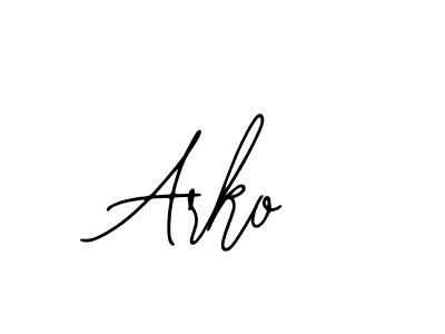 Similarly Bearetta-2O07w is the best handwritten signature design. Signature creator online .You can use it as an online autograph creator for name Arko. Arko signature style 12 images and pictures png