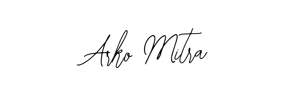 Create a beautiful signature design for name Arko Mitra. With this signature (Bearetta-2O07w) fonts, you can make a handwritten signature for free. Arko Mitra signature style 12 images and pictures png