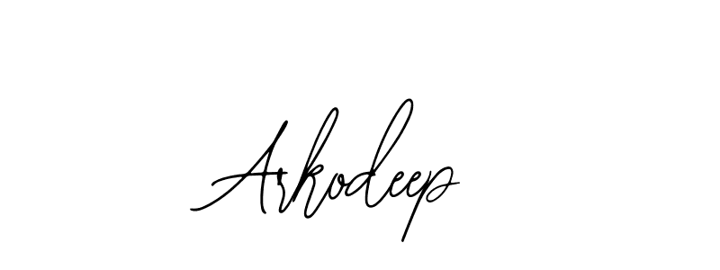 You should practise on your own different ways (Bearetta-2O07w) to write your name (Arkodeep) in signature. don't let someone else do it for you. Arkodeep signature style 12 images and pictures png